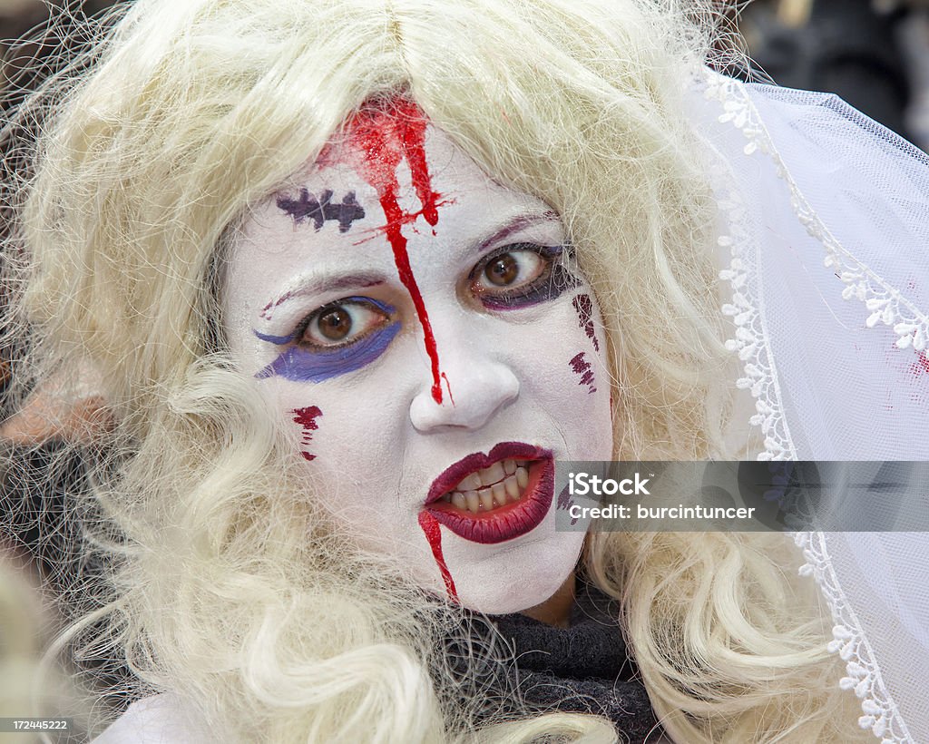 Demonstrator de zombie costume - Photo de Adulte libre de droits