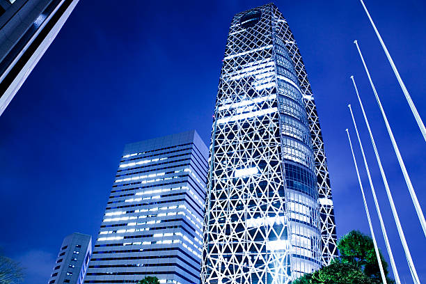 istock Modern urban landscape seen from a low angle 172445261