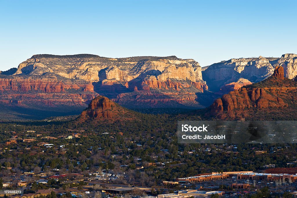 Sedona lever du soleil - Photo de Arizona libre de droits