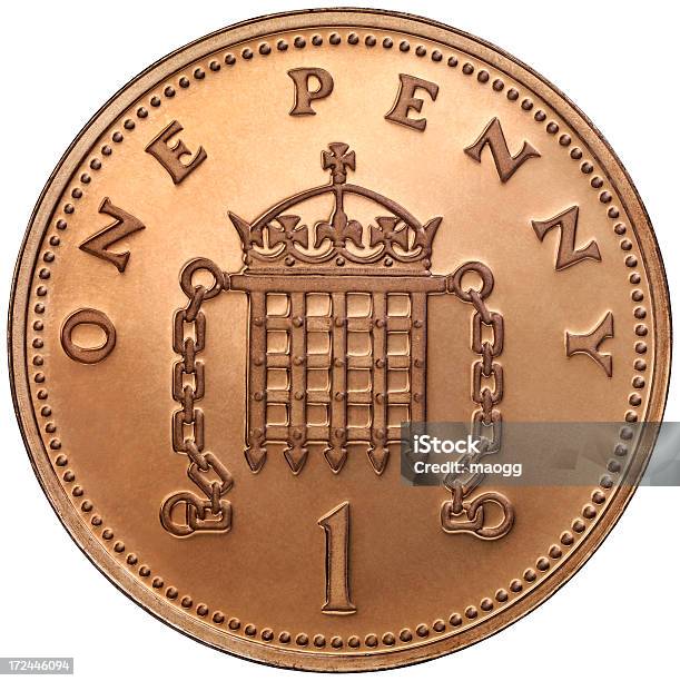 Moneta Jednopensowa - zdjęcia stockowe i więcej obrazów Anglia - Anglia, Bez ludzi, Brytyjska moneta