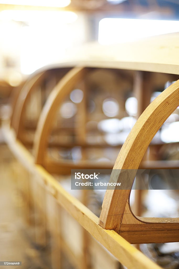 Pendiente barco de madera - Foto de stock de Cobertizo libre de derechos