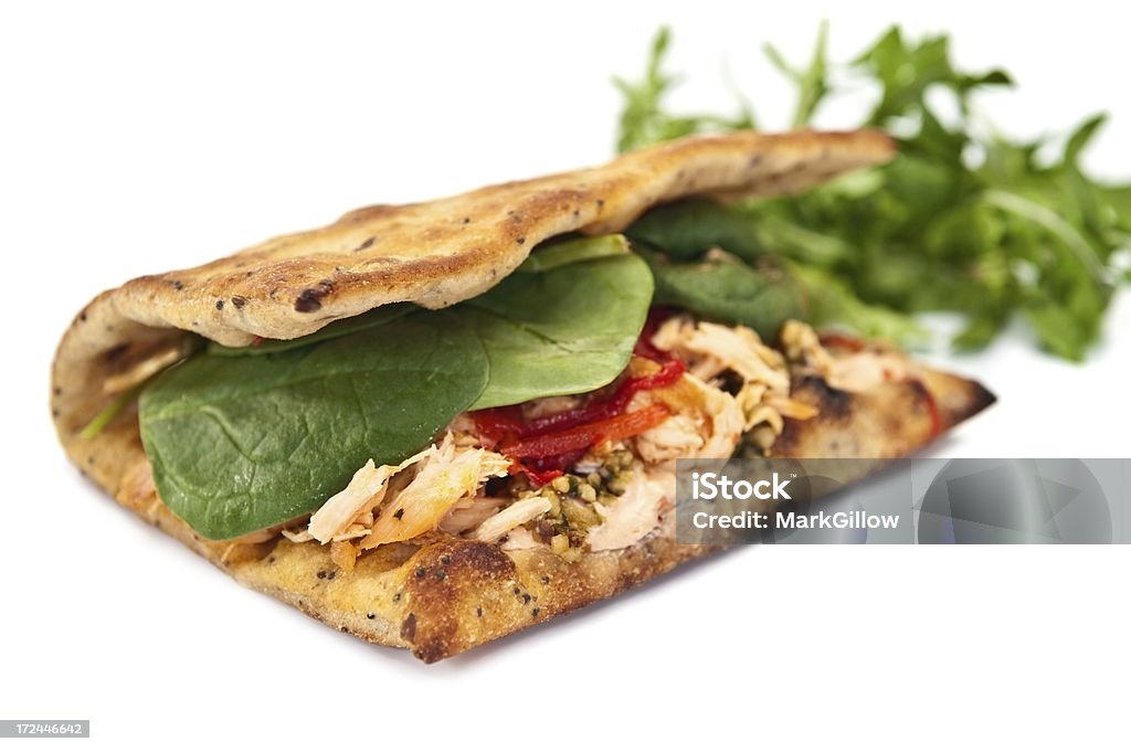 Sandwich Pane non lievitato - Foto stock royalty-free di Alimentazione sana