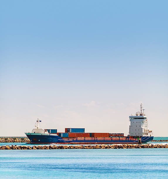 istock ship entering the port of miami 172446724