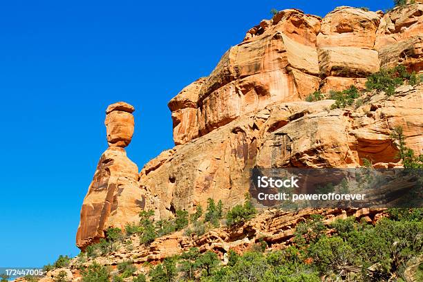 Balanced Rockmonumento Nazionale Del Colorado - Fotografie stock e altre immagini di Ambientazione esterna - Ambientazione esterna, Balanced Rock, Bellezza