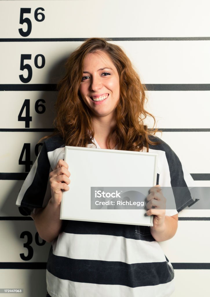 Mugshot d'une femme - Photo de Adulte libre de droits