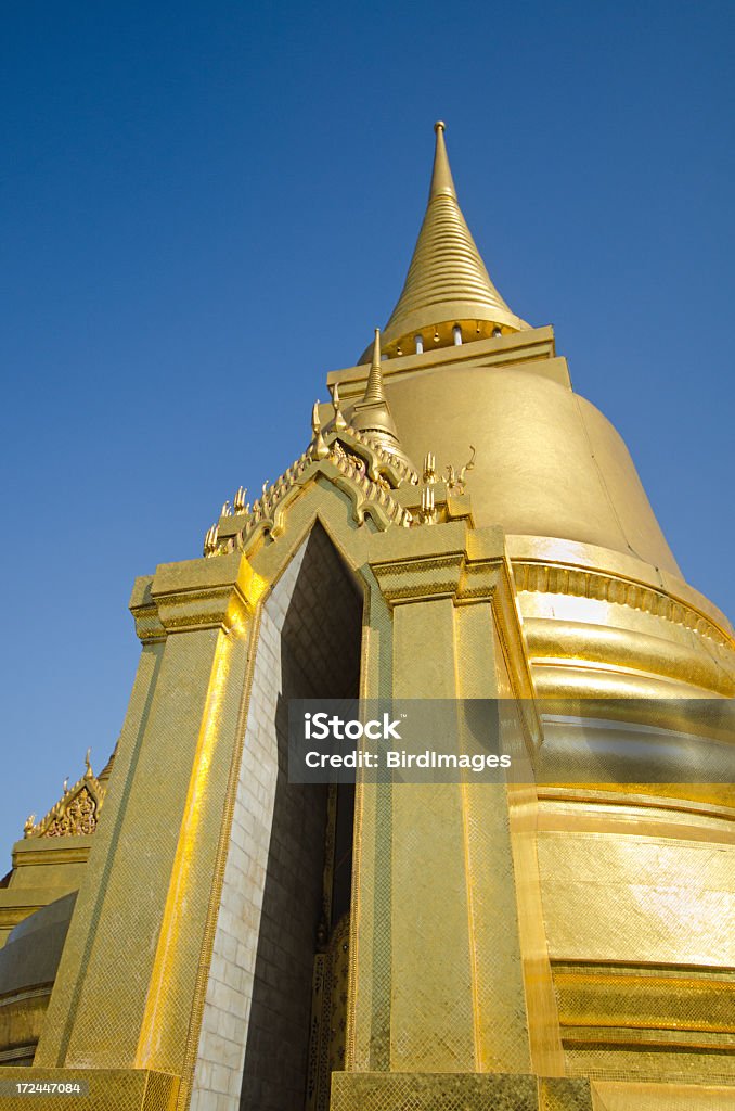 O Grand Palace Pagode-Tailândia - Foto de stock de Antigo royalty-free