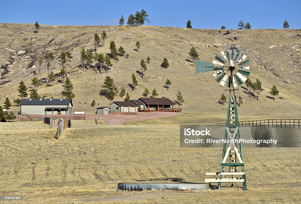 Rancho w Wyoming - Zbiór zdjęć royalty-free (Bez ludzi)