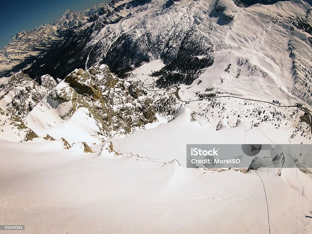 Dolomitas vista panorâmica - Foto de stock de Alto Ádige royalty-free