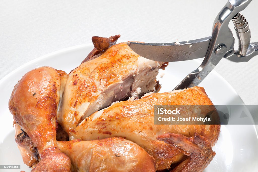 Tesoura para aves inoxidável de frango. - Foto de stock de Tesoura para aves royalty-free