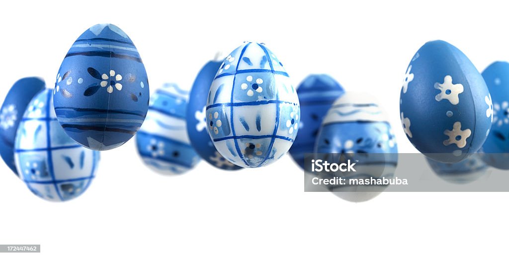 Ovos de Páscoa. - Foto de stock de Abril royalty-free