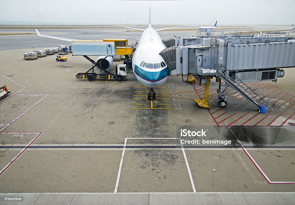 버즘 공항 - 로열티 프리 게이트 스톡 사진