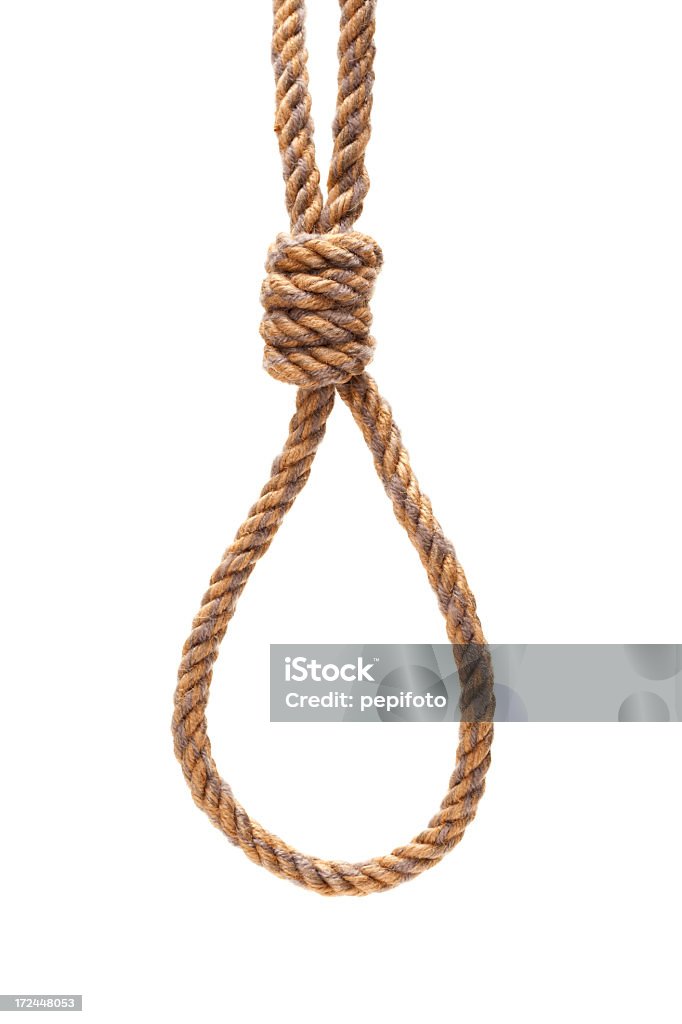 noose Seil Hängen - Lizenzfrei Galgenschlinge Stock-Foto