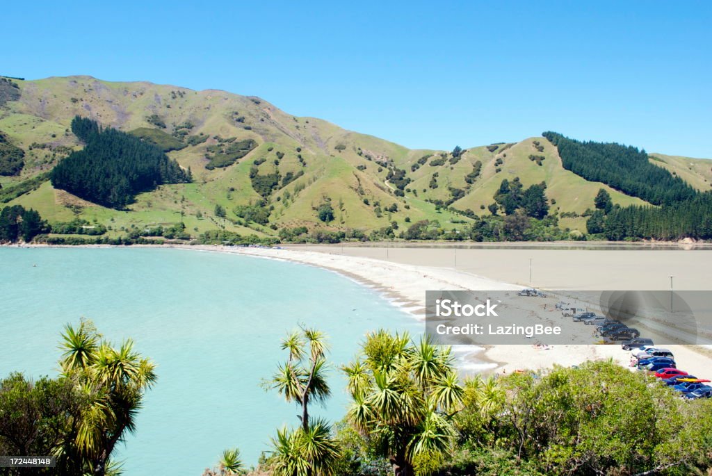 Summer Seascape, Kabel Bay und Nelson, Neuseeland - Lizenzfrei Blau Stock-Foto