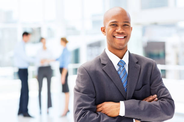 istock Businessman Standing Arms Crossed 172448347