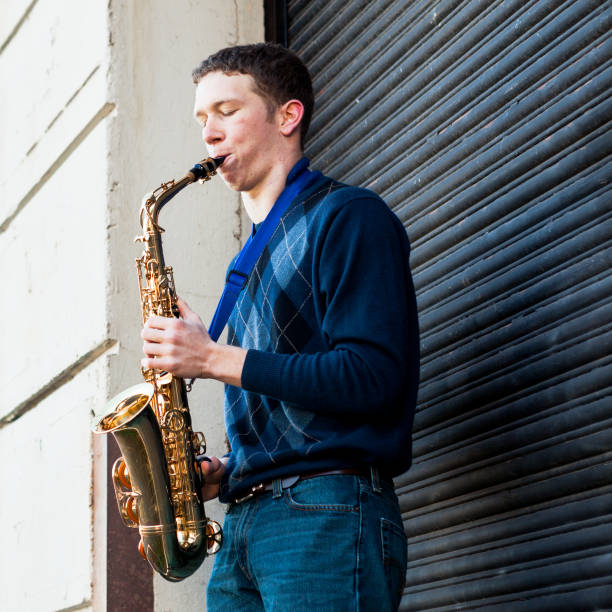 istock Urban Saxophone Street Musician 172448563