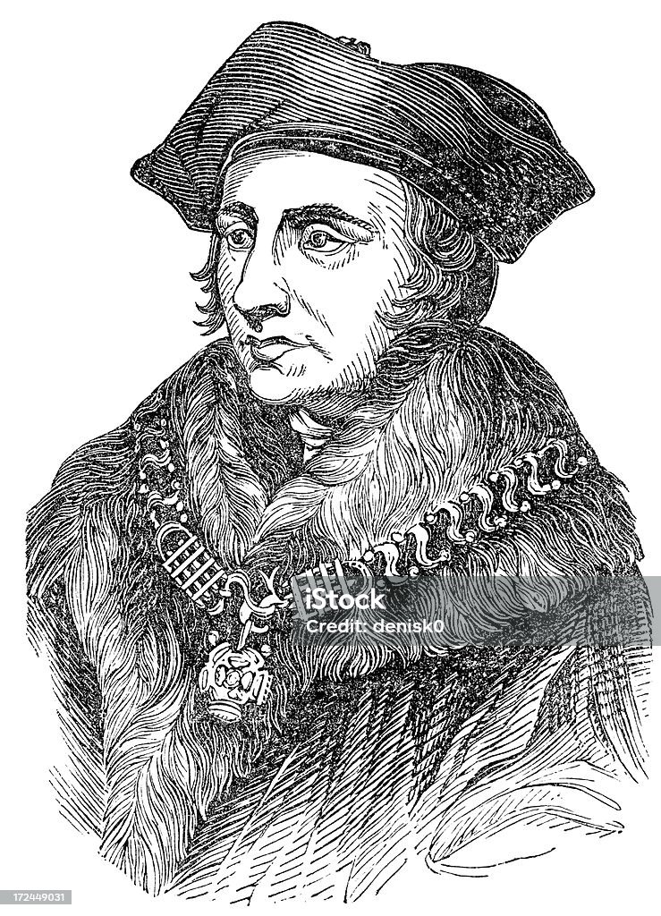 Thomas More - Royalty-free Advogado Ilustração de stock