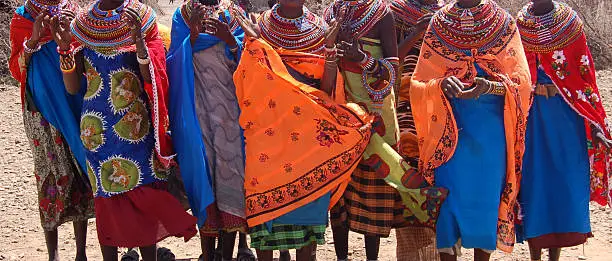 Samburu women in northern Kenya.Click on the elephants below to see my other images from Kenya: