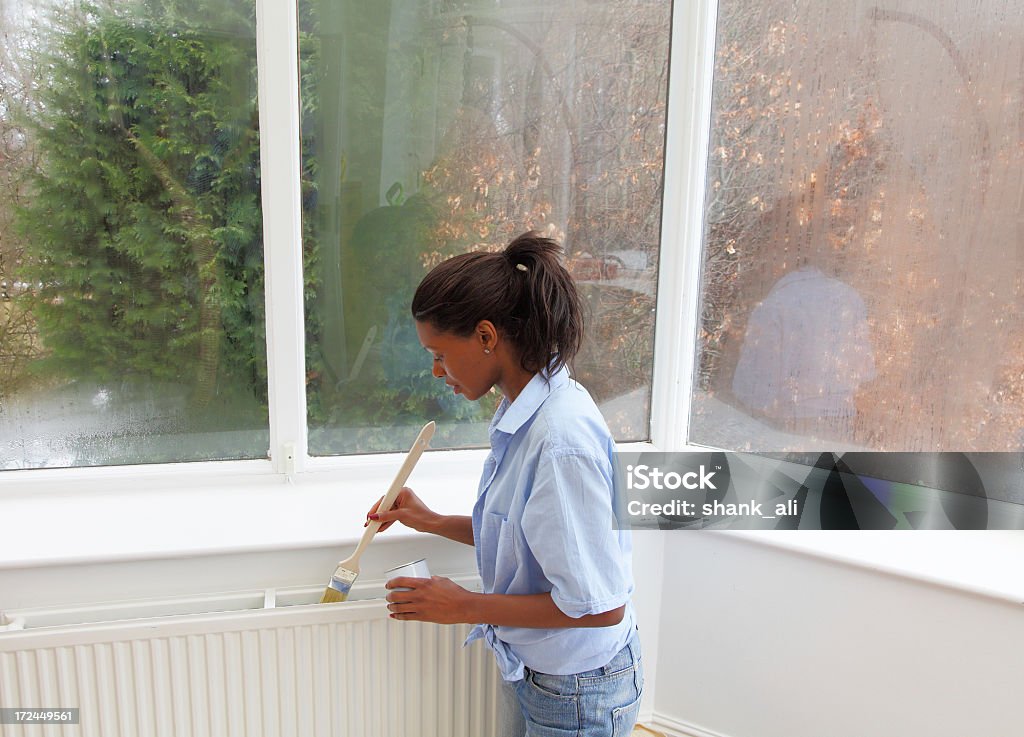 Mujeres maduras decorar - Foto de stock de Radiador libre de derechos