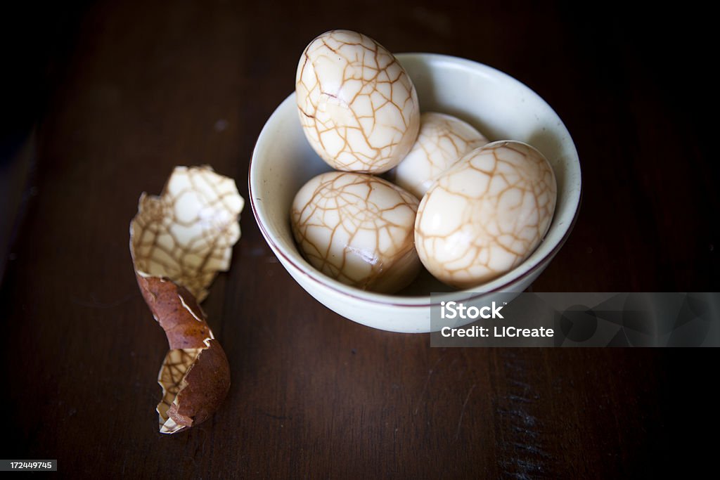 Китайский чай яйцо - Стоковые фото Азиатская культура роялти-фри