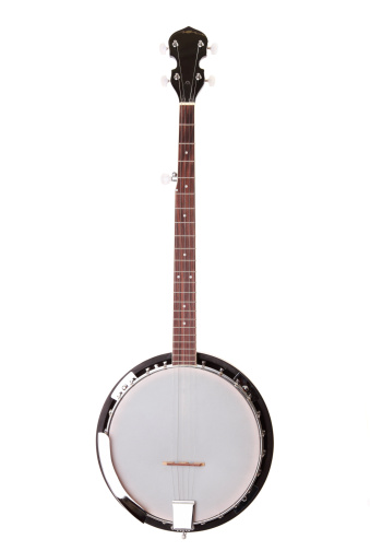 Five-string banjo for country music. Full resolution file.
