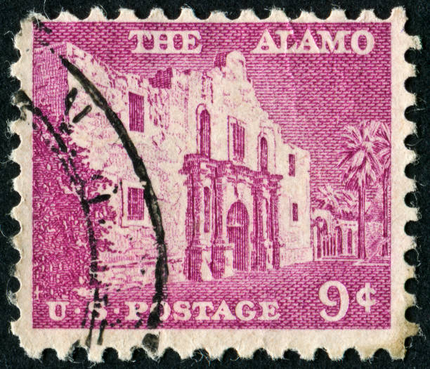 istock The Alamo Stamp 172450262