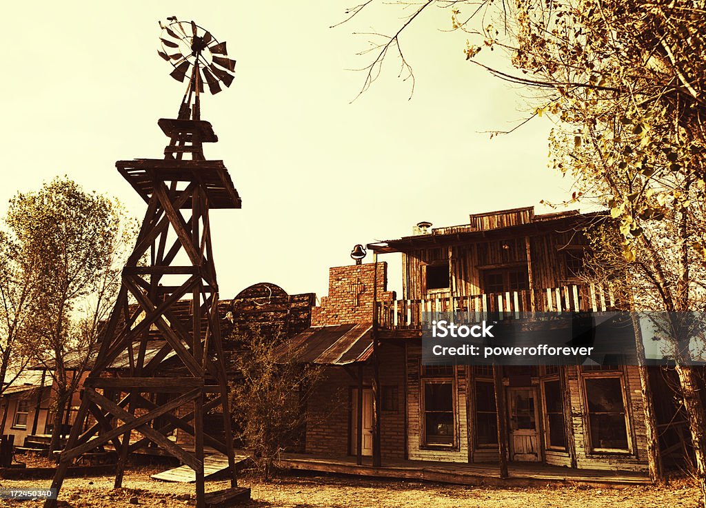 Vecchi edifici di Tombstone, Arizona - Foto stock royalty-free di Tombstone