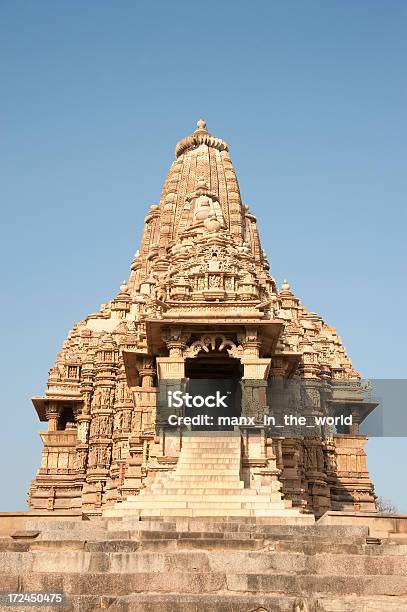 Foto de Kandariya Templo Mahadeva Khajuraho e mais fotos de stock de Arenito - Arenito, Arquitetura, Cultura Indiana