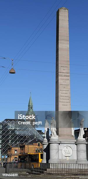 Photo libre de droit de Frihedsstøtten Copenhague Au Danemark banque d'images et plus d'images libres de droit de Colonne architecturale