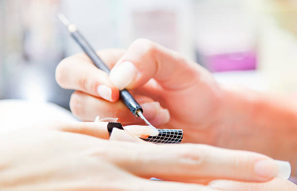 istock Nail manicure - gel nails 172450959