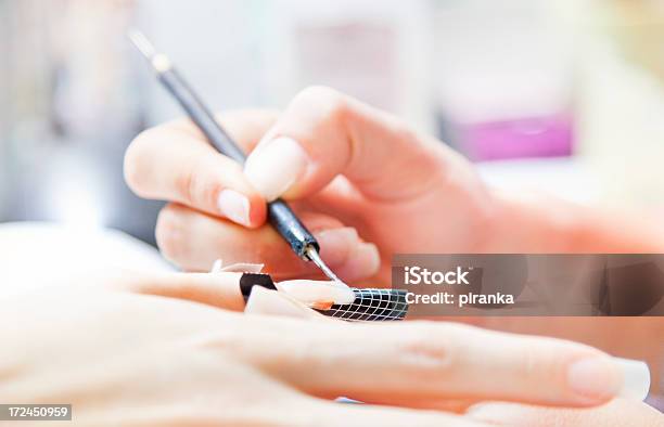 Nail Manicure Gel Nails Stock Photo - Download Image Now - Manicure, Artificial Nail, Acrylic Painting