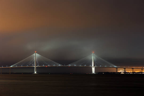 pont arthur ravenel jr - arthur ravenel photos et images de collection