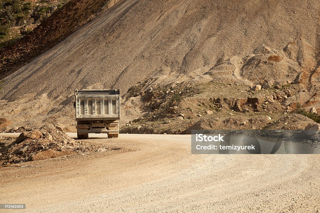 Minerario Dump autocarro - Foto stock royalty-free di Furgone pickup