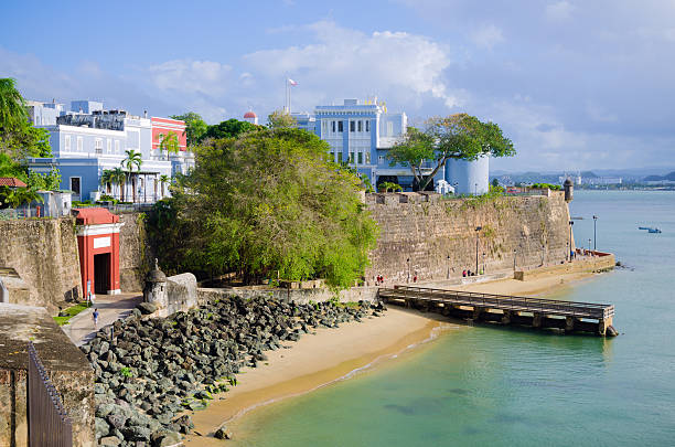 istock Paseo de la Princesa and City Gate in San Juan 172452366