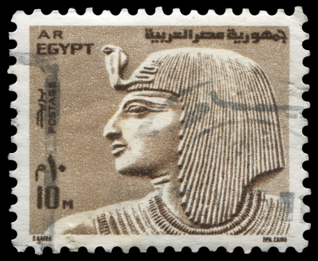 ancient Egyptian pharaoh with nemes