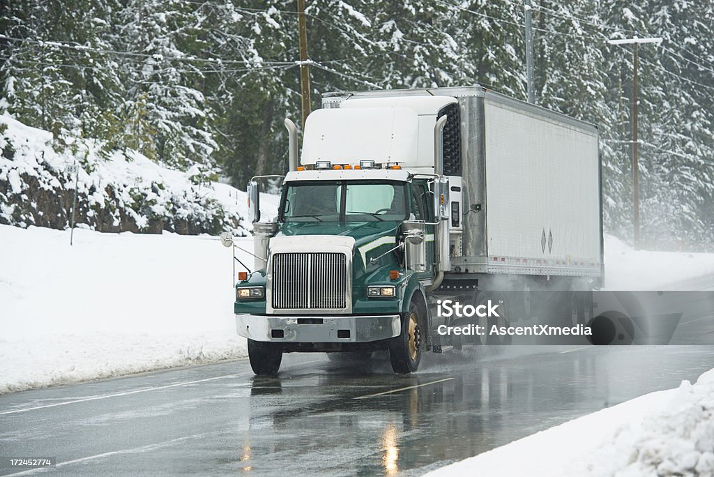 Tempestade Trucker - Royalty-free Camião Articulado Foto de stock