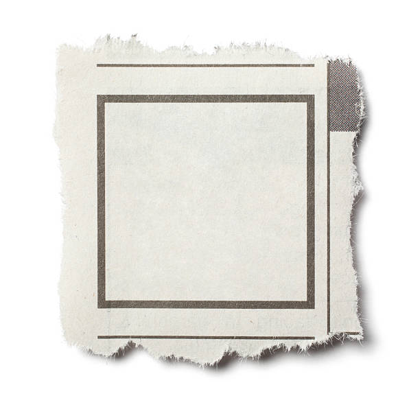 istock Torn Piece of Newpaper 172453675