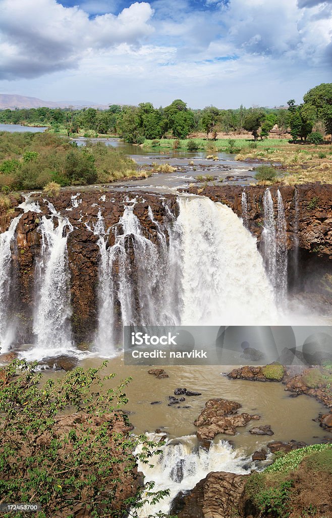 Blue Nile cachoeiras na Etiópia - Foto de stock de Etiópia royalty-free