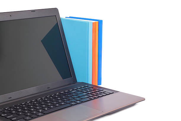istock Laptop and books 172453803