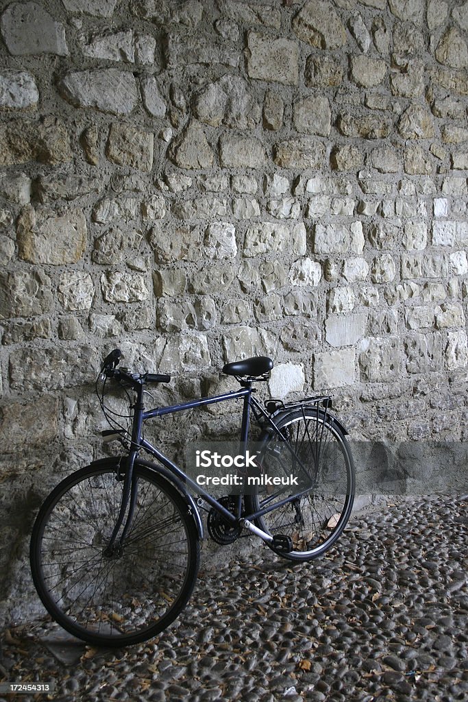 In bicicletta - Foto stock royalty-free di Acciottolato
