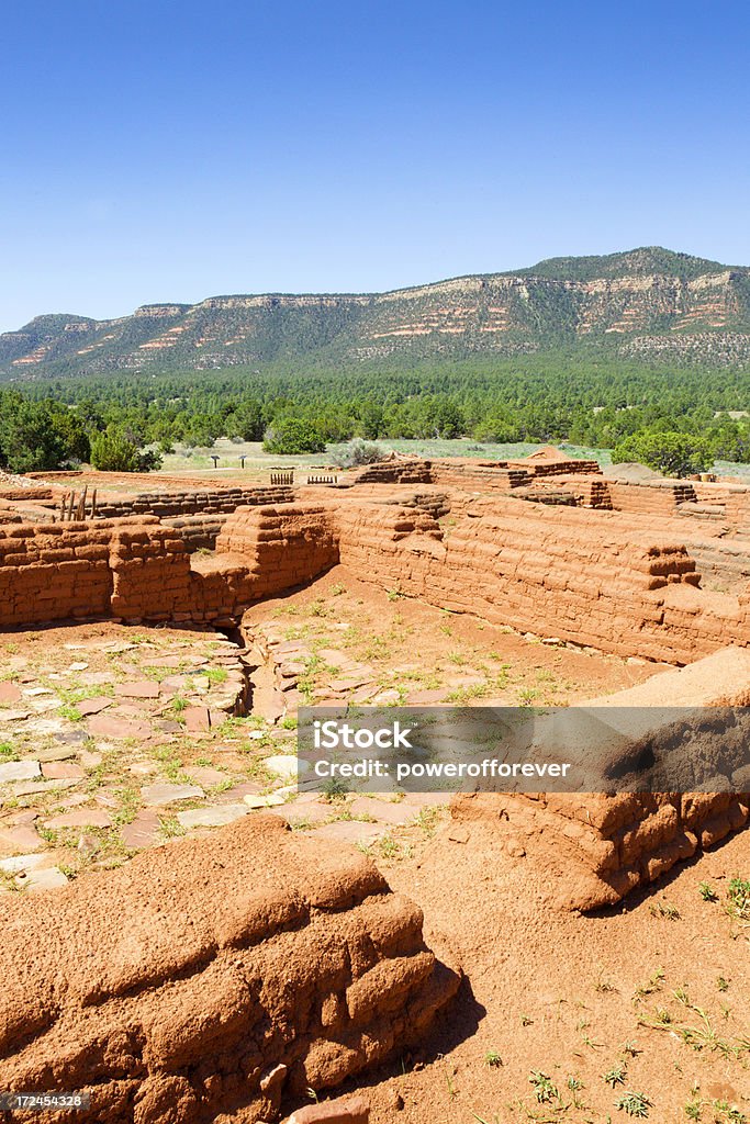 Pecos National Monument - Foto stock royalty-free di Fiume Pecos