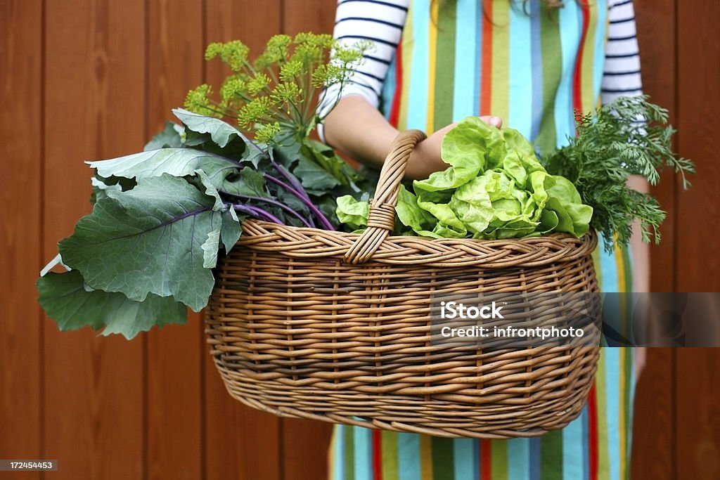 Homegrown verduras - Foto de stock de Adulto libre de derechos