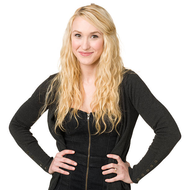 istock Content Young Woman With Hands On Hips 172454481