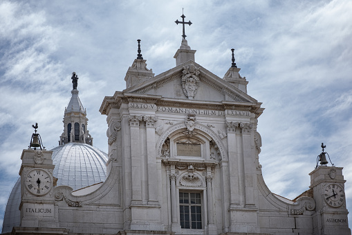 Low Angle View Of Carmelite Church of Balluta, Malta