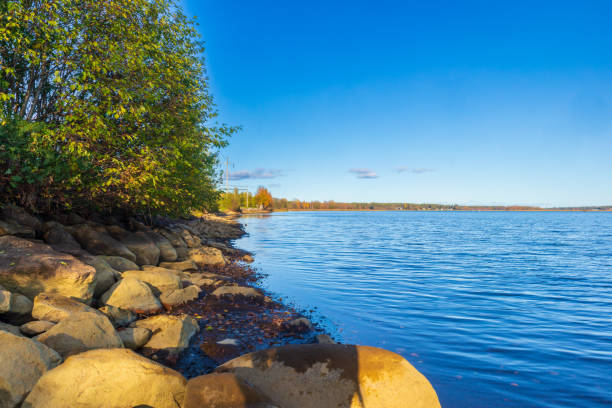 istock Clear blue water and sky 1724547071