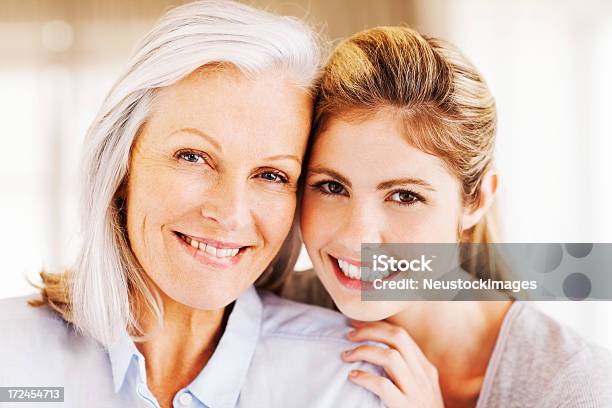 Happy Grandmother With Granddaughter Stock Photo - Download Image Now - 60-69 Years, Active Seniors, Adult