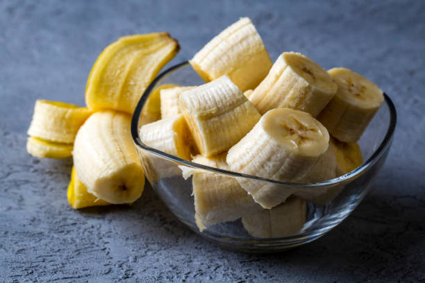 istock Bunch of Raw Organic Bananas Ready to Eat 1724547563