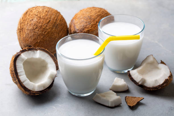 istock Coconut water or coconut milk 1724554070