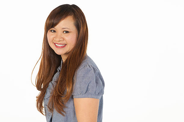 istock Smiling Female on White Background. 172455422