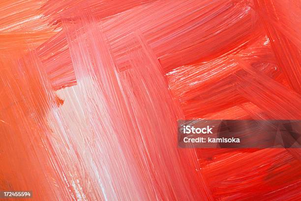 Ilustración de Fondo Pintado En Rojo y más Vectores Libres de Derechos de Abstracto - Abstracto, Arte, Arte y artesanía