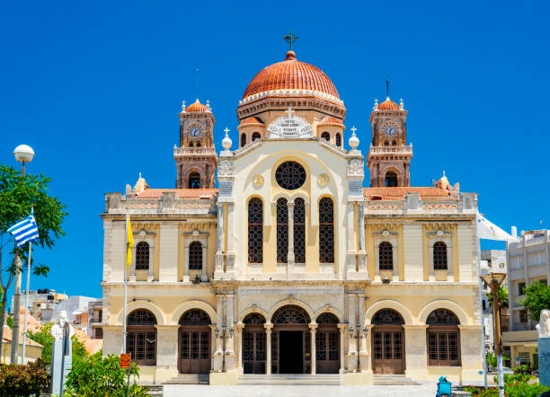 istock Church of Crete, Greece (Agios Minas Cathedral) 1724559396